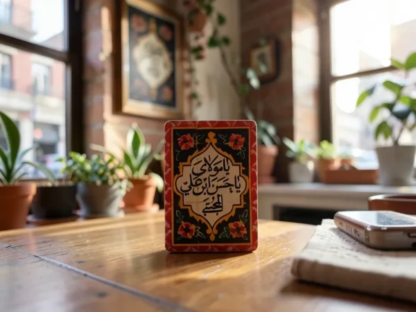 استیکر موبایل طرح یا