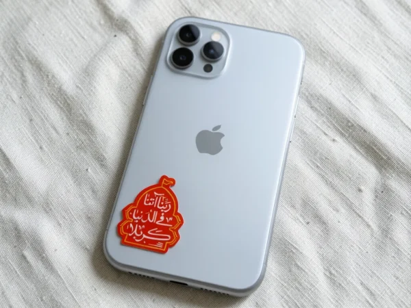 ⁦استیکر موبایل پلکسی طرح ربنا آتنا فی دنیا کربلا (ابعاد ۴*۳)⁩ - الصورة ⁦2⁩