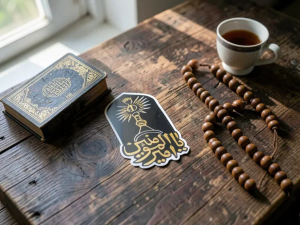 ⁦استیکر موبایل پلکسی طرح یا امیر المومنین
(استیکر موبایل پلکسی با طرح زیبا و الهام‌بخش امیر المومنین(ع)، مناسب برای تلفن‌های موبایل)⁩ - الصورة ⁦4⁩