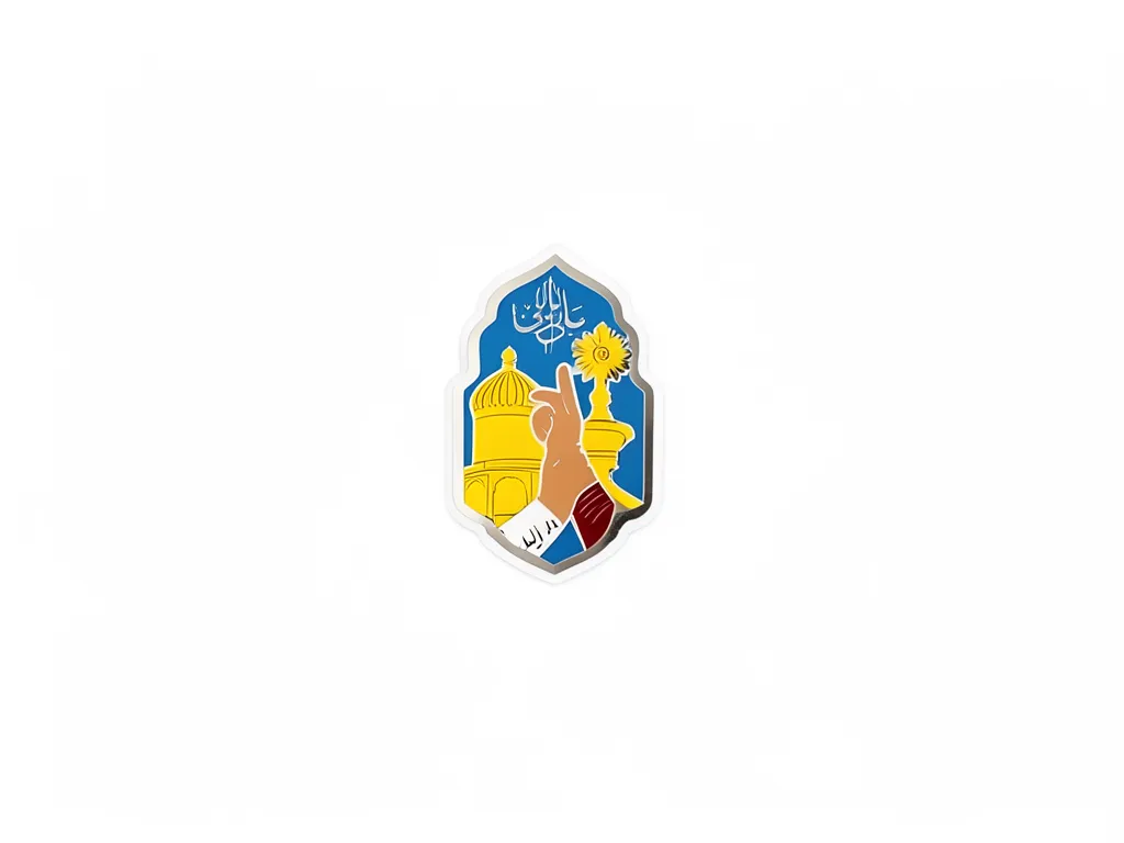 استیکر موبایل طرح علی ولی الله