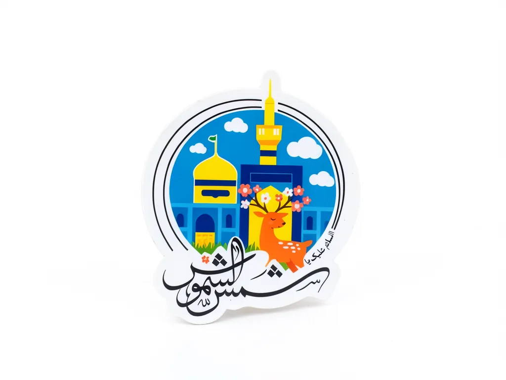 مگنت طرح السلام علیک یا شمس الشموس مگنت طرح السلام علیک یا شمس الشموس