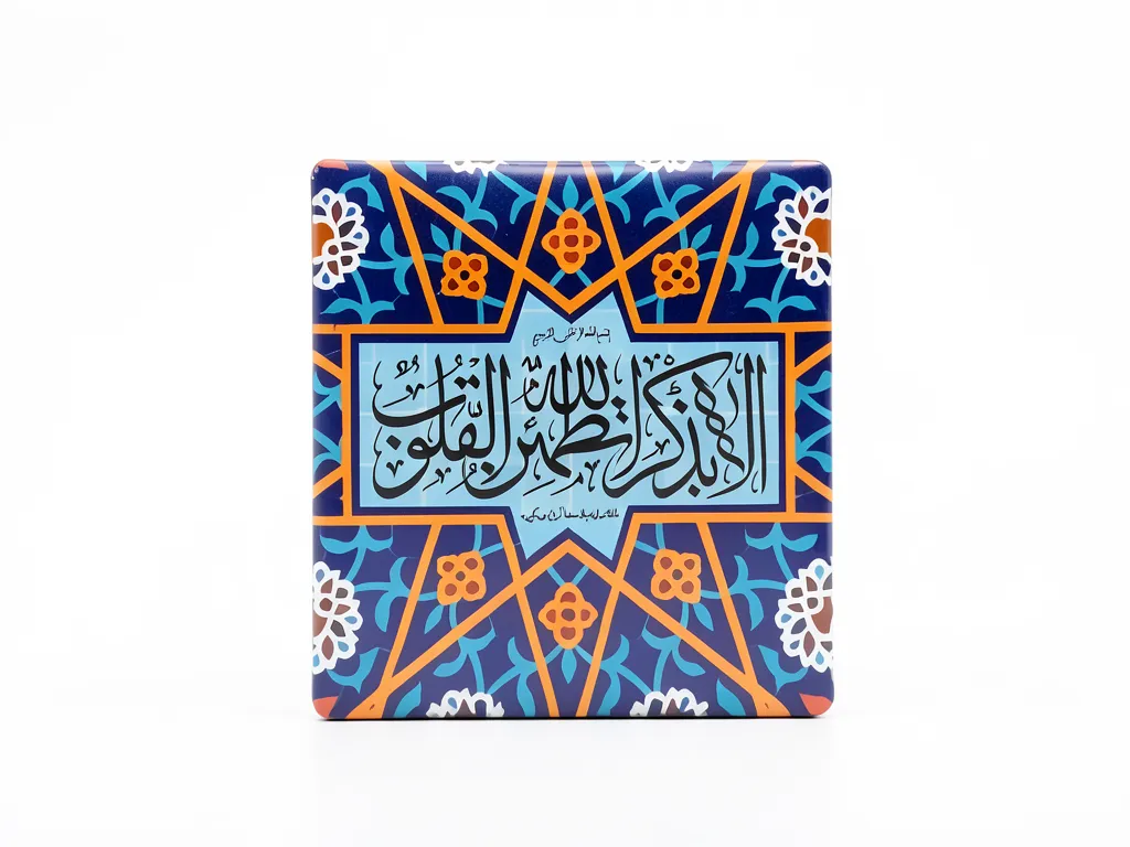 مگنت طرح الا بذکر الله تطمئن القلوب مگنت طرح الا بذکر الله تطمئن القلوب