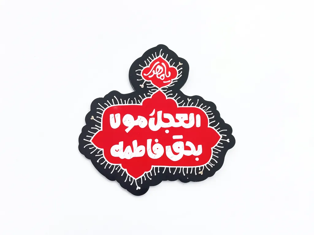 مگنت طرح العجل مولا بحق فاطمه مگنت طرح العجل مولا بحق فاطمه